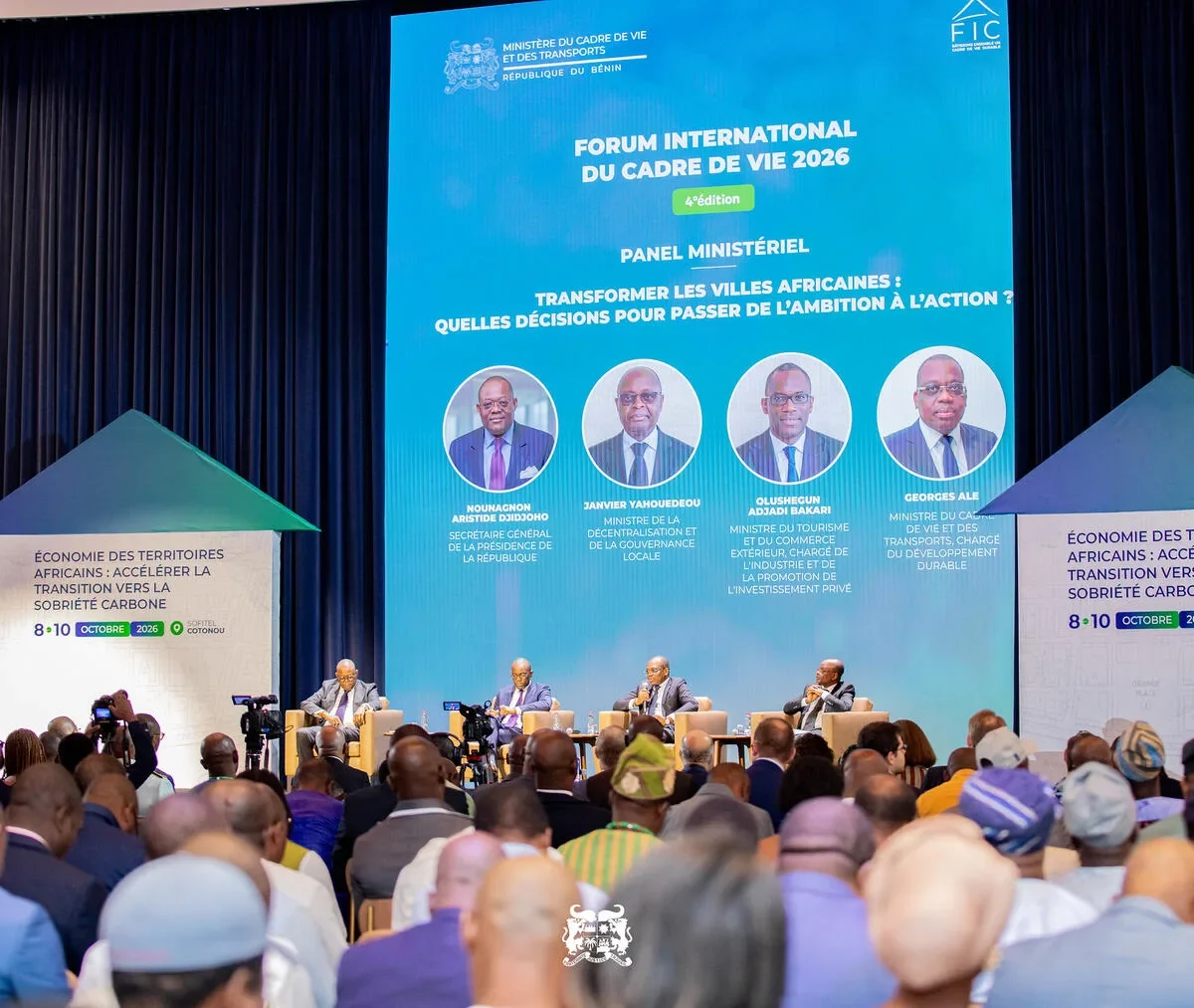 FIC 2026 : le Bénin lance un plan d'action pour décarboner la construction et les territoires africains